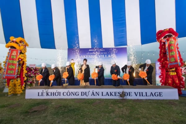 Động thổ khởi công dự án Lakeside Village Hòa Bình